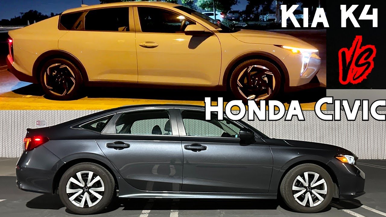 Kia K4 vs. Honda Civic -- Which Should You Buy?