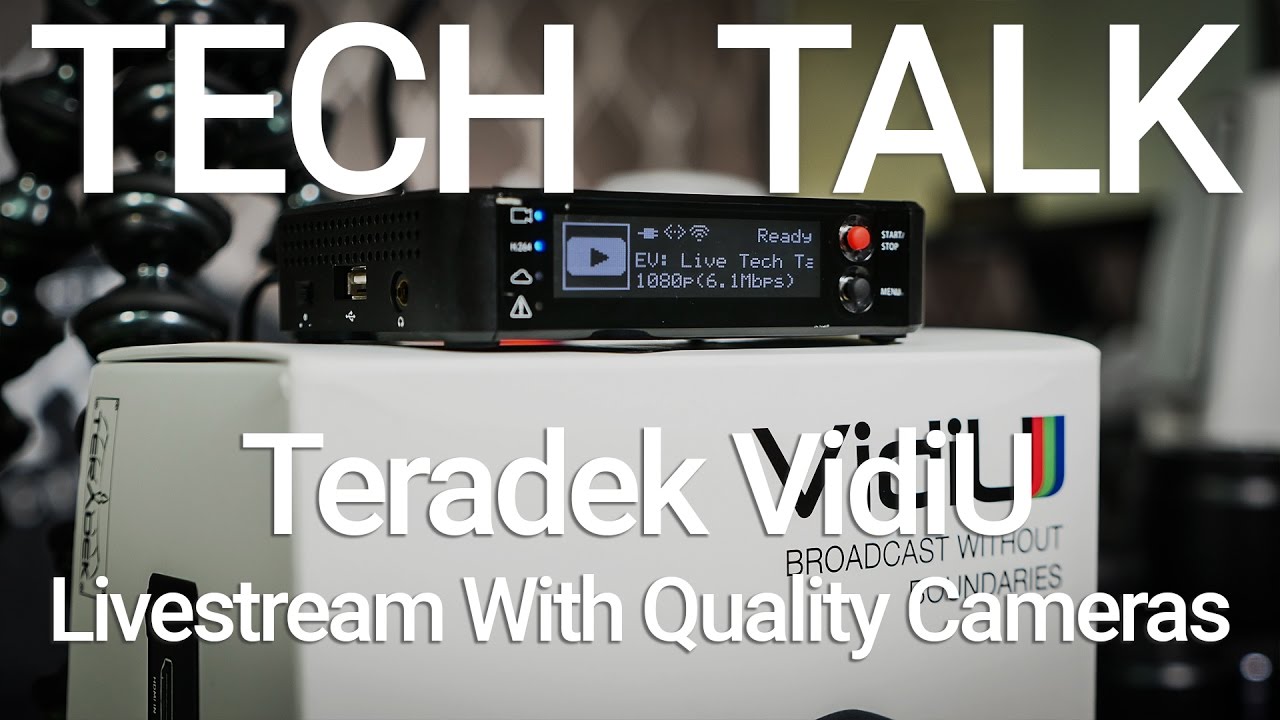 How to Livestream to Facebook and YouTube with Teradek VidiU