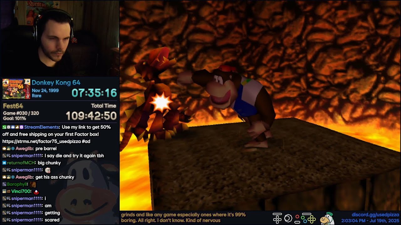 Fest64 #030 - Donkey Kong 64 | 101% Run | Part 2/3