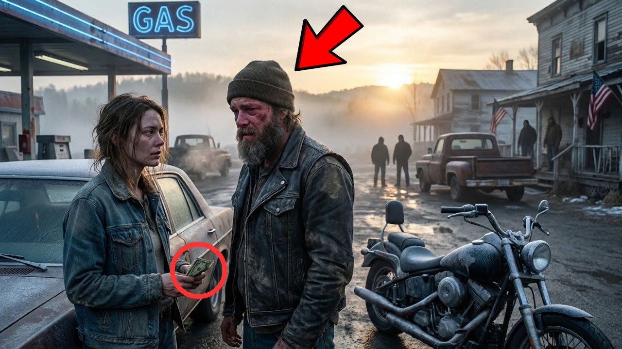 Egy nő kifizette egy Hells Angel benzínjét — napok múlva olyat kapott, amitől elnémult a város...