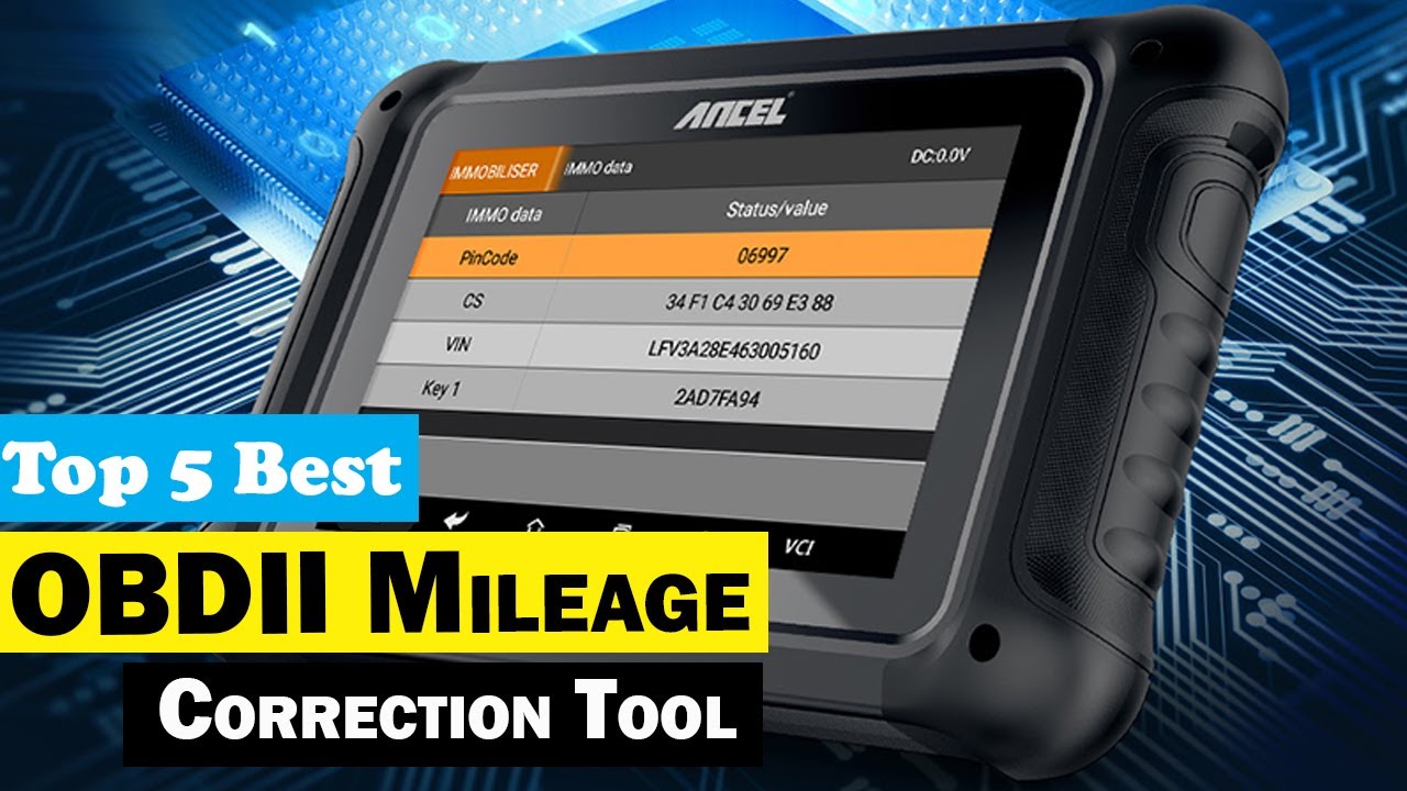Top 5 Best OBDII Mileage Correction Tool 2024|Car Diagnostic Tool