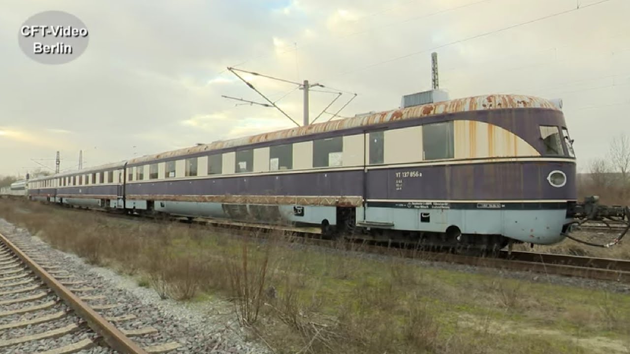 Schnelltriebwagen Bauart Köln wird überführt