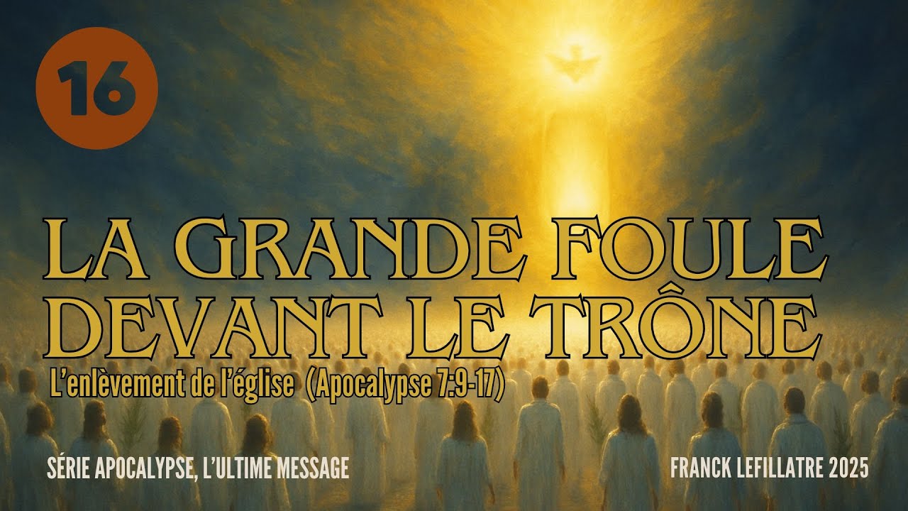 L'enlèvement de l'église dans l'Apocalypse // Franck Lefillatre (Série Apocalypse l'ultime message)