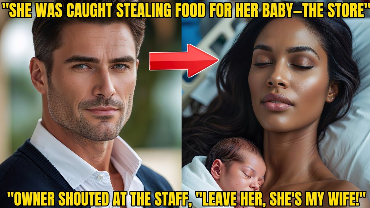 SHE WAS CAUGHT STEALING FOOD FOR HER BABY—THE CEO SHOUTED AT THE STAFF, 
