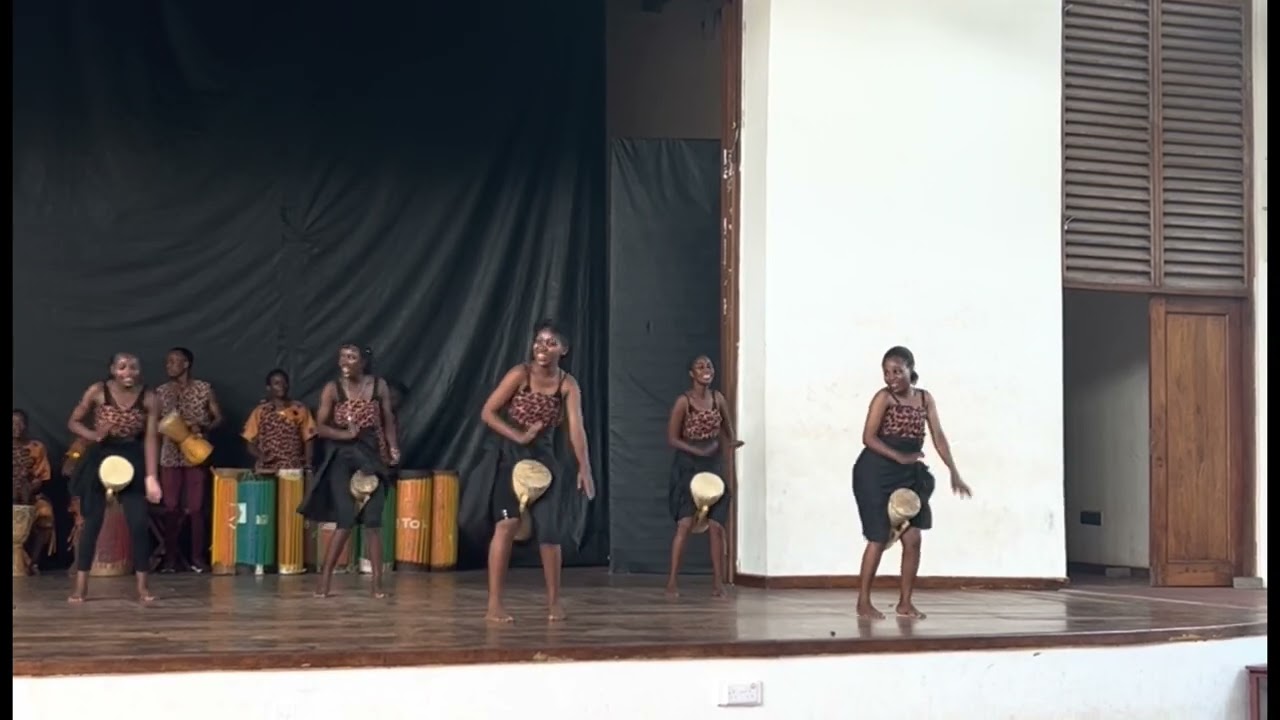 Traditional Tanzanian African dance