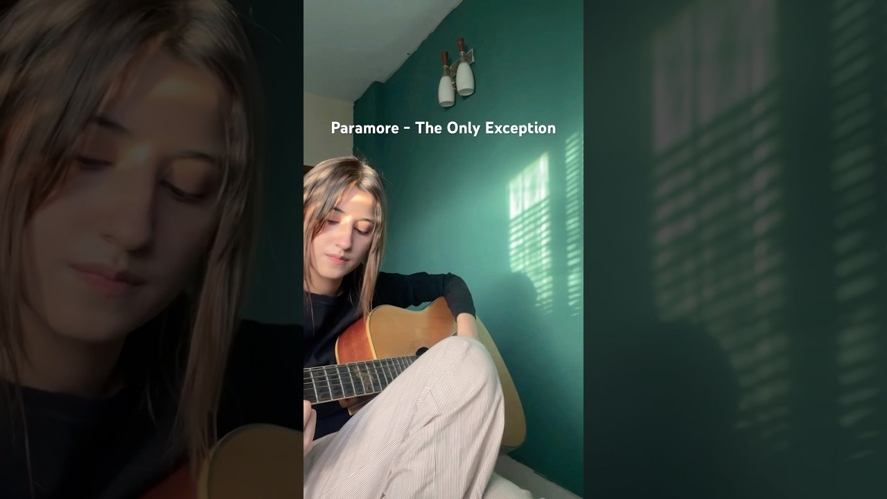 Paramore- The Only Exception #paramore #cover #acousticcover #theonlyexception #acousticpop