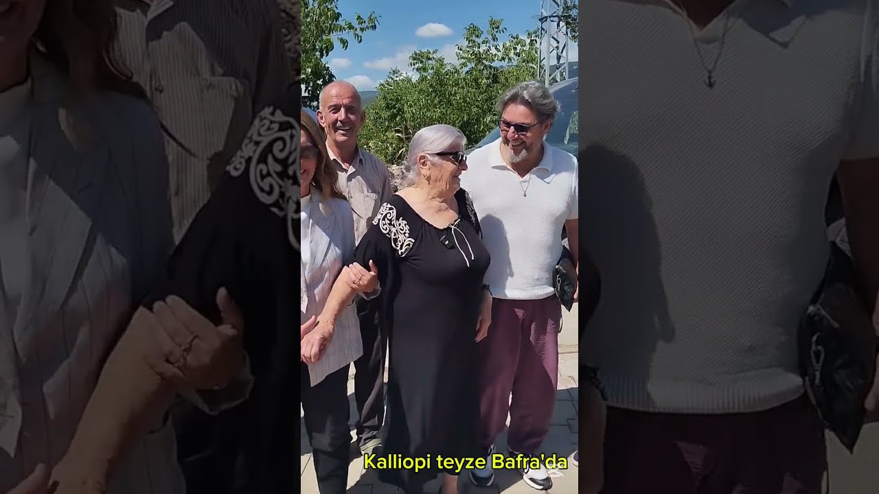Kalliopi teyze Bafra'da #ganikızı bulundu