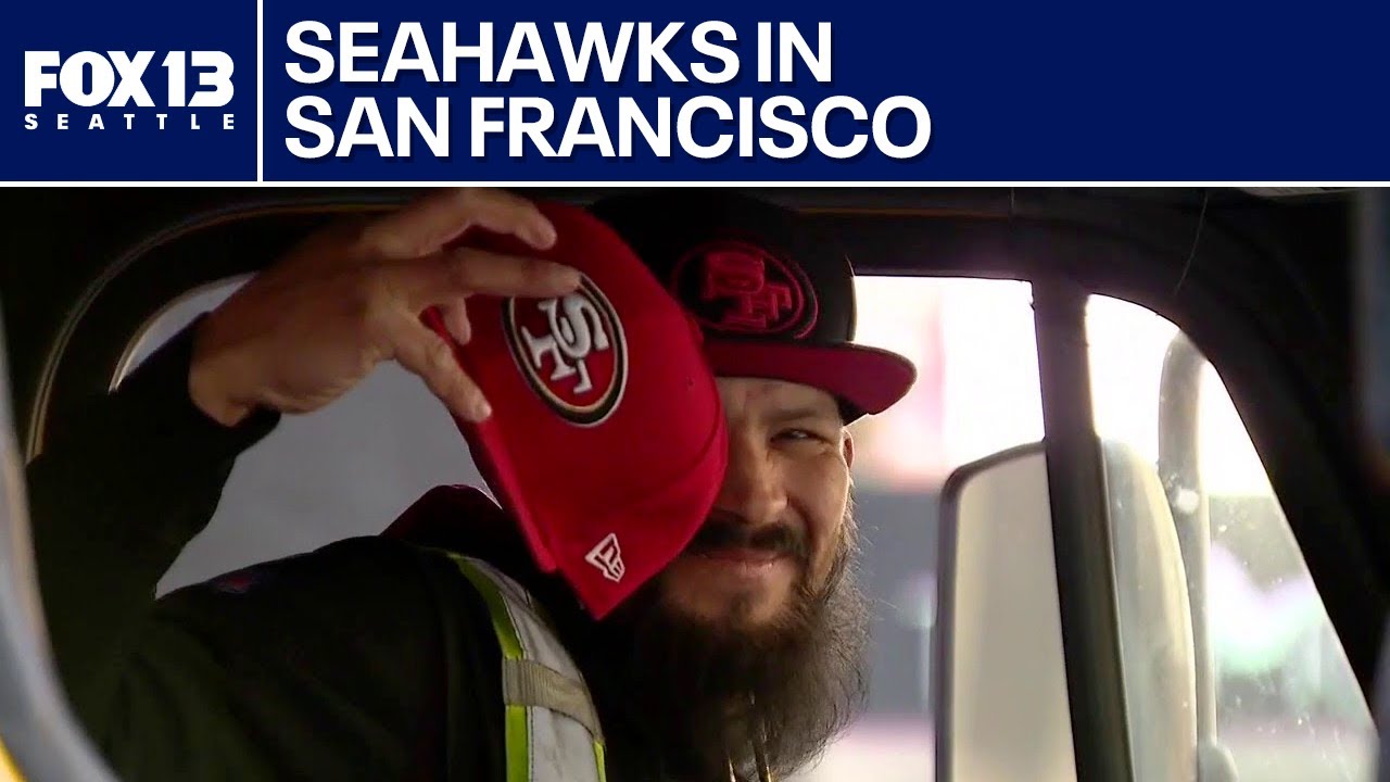 49ers fans weigh in on Seahawks Super Bowl takeover in San Francisco | FOX 13 Seattle