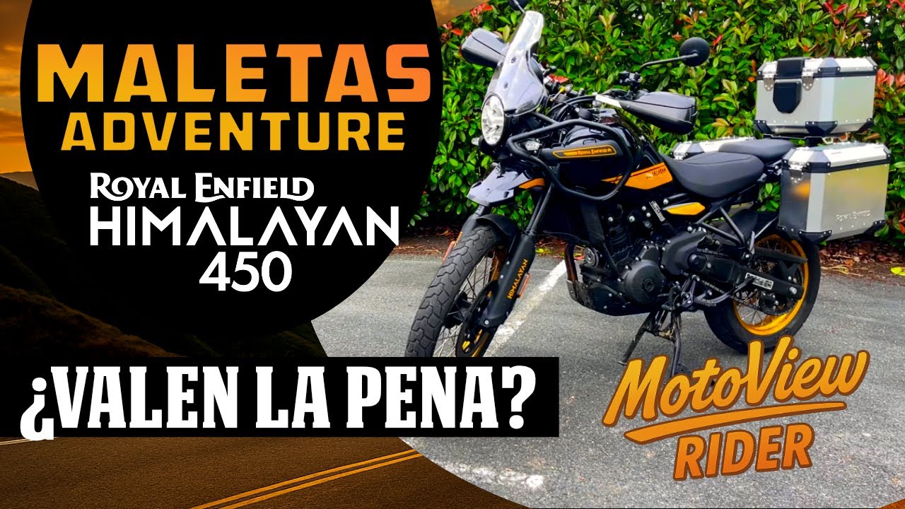 🎯 Maletas Adventure ¿valen la pena? | Royal Enfield E Himalayan 450