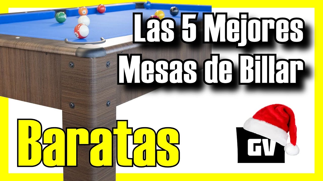 🎱🔥 Las 5 MEJORES Mesas de Billar BARATAS de Amazon [2025]✅[Calidad/Precio] Para Casa / Modernas