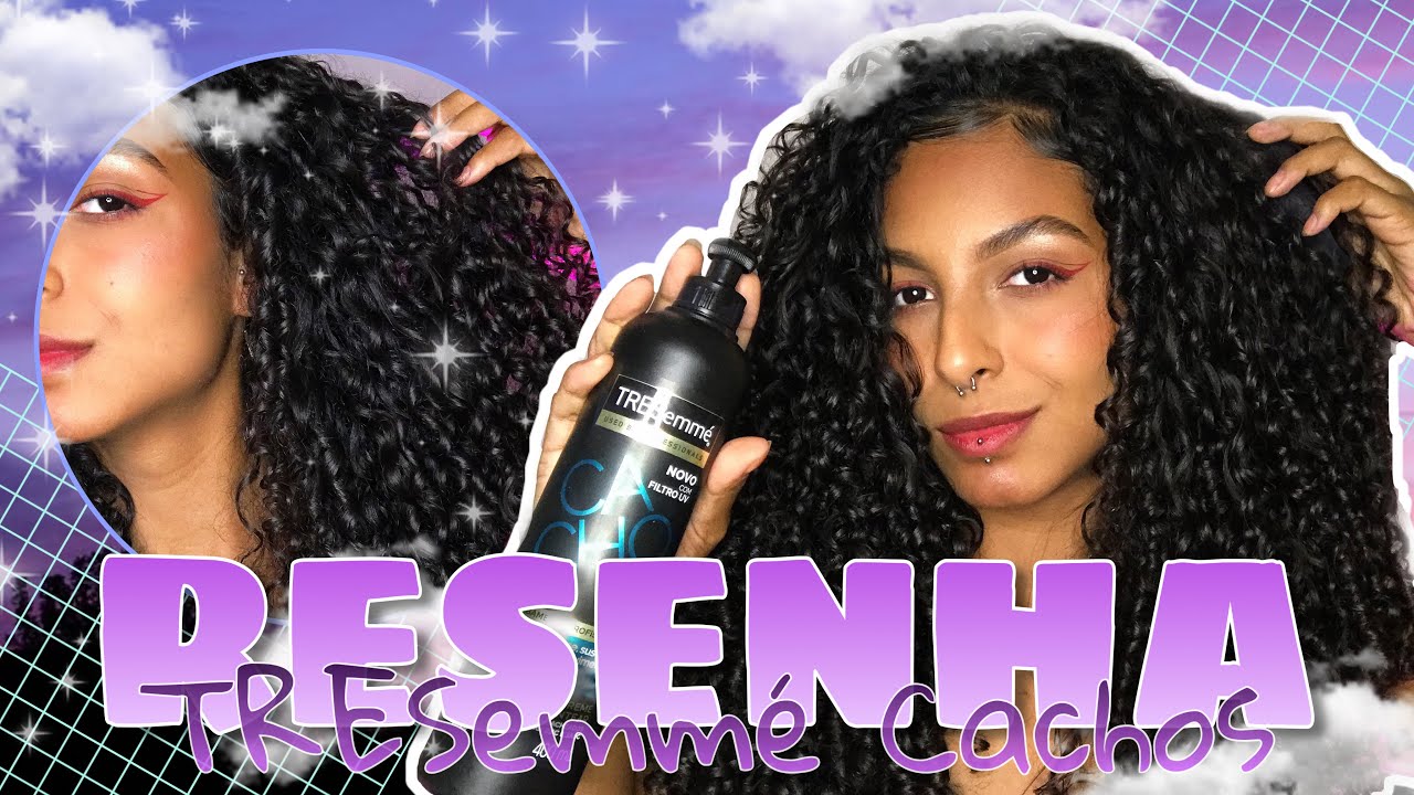 TESTANDO nova linha TRESemmé CACHOS *funcionou?*