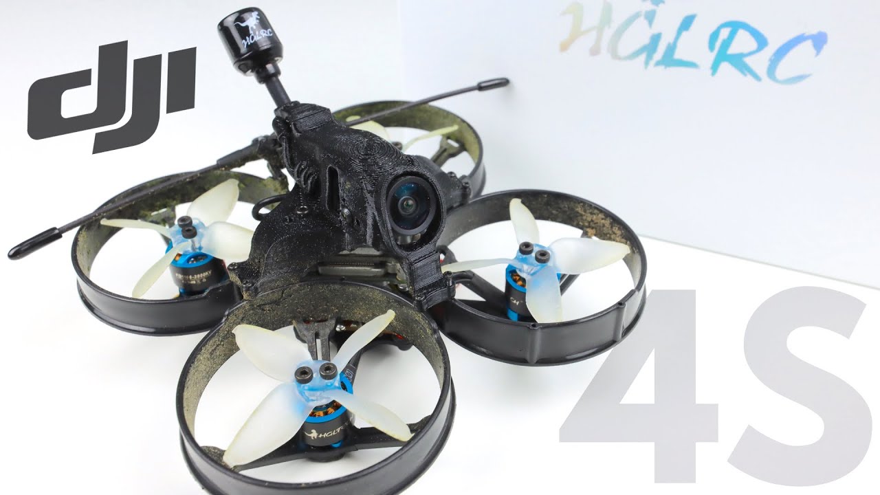 Un Tiny Whoop Digital a 4S! - HGLRC Motowhoop 90 HD