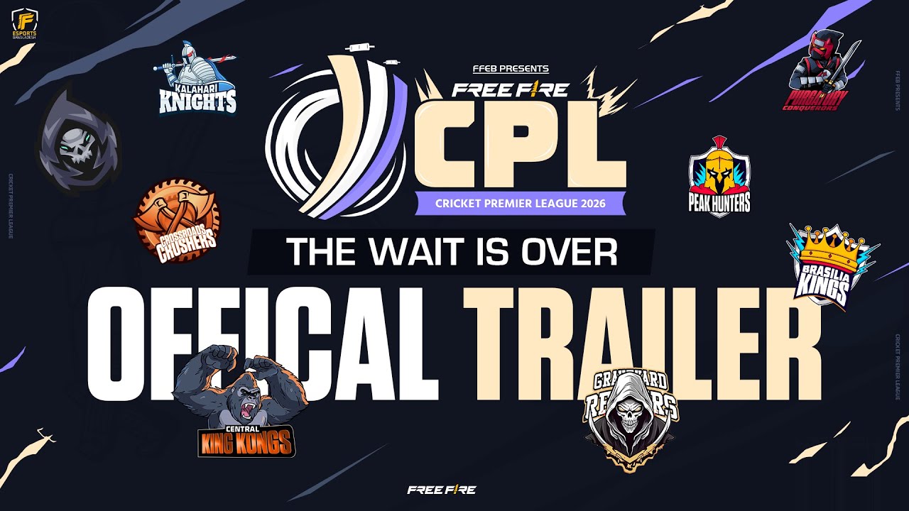 BOOYAH ON THE PITCH |CPL 2026 OFFICIAL TRAILER @Blade_On_Top @Flickerz7 @gamingwithnayeem4847