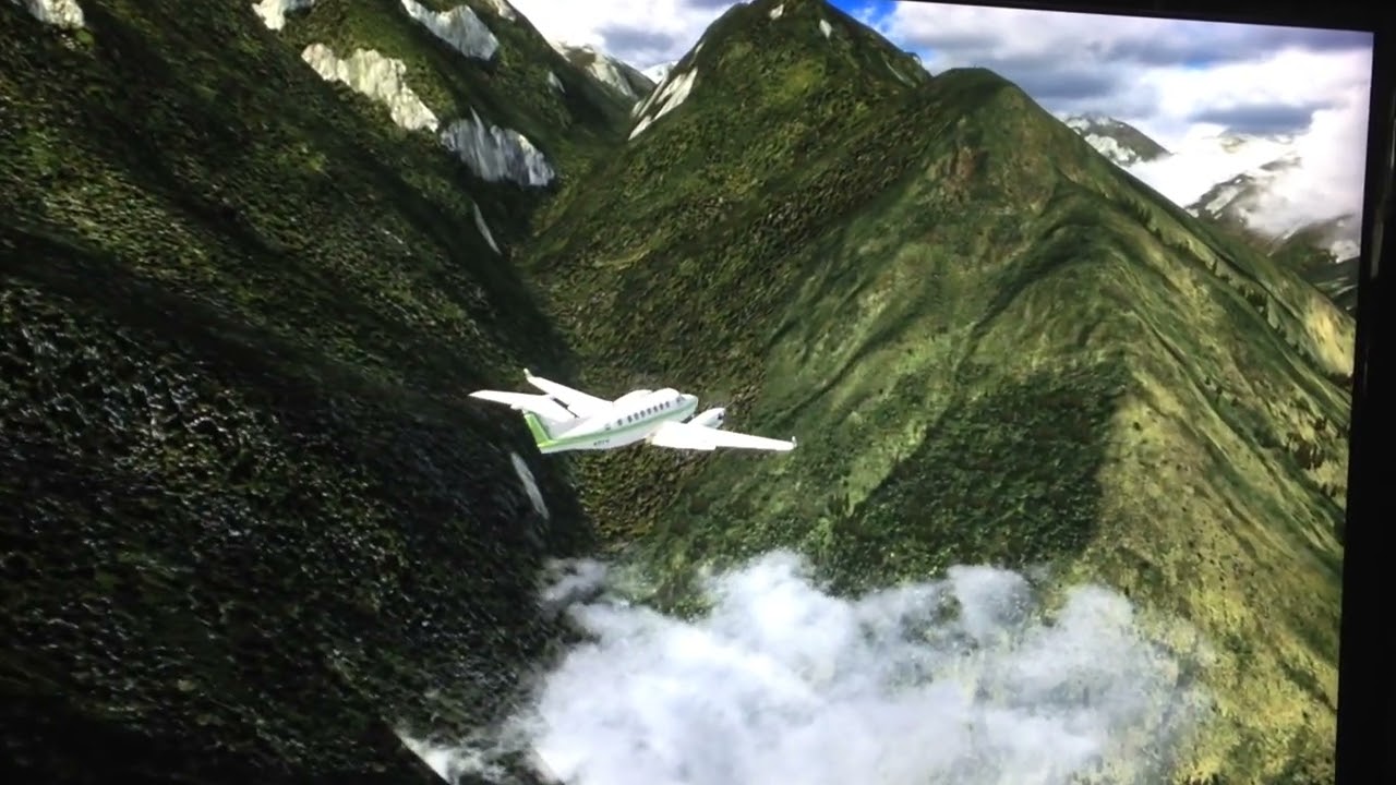 Landing at Lukla, Nepal using FSX