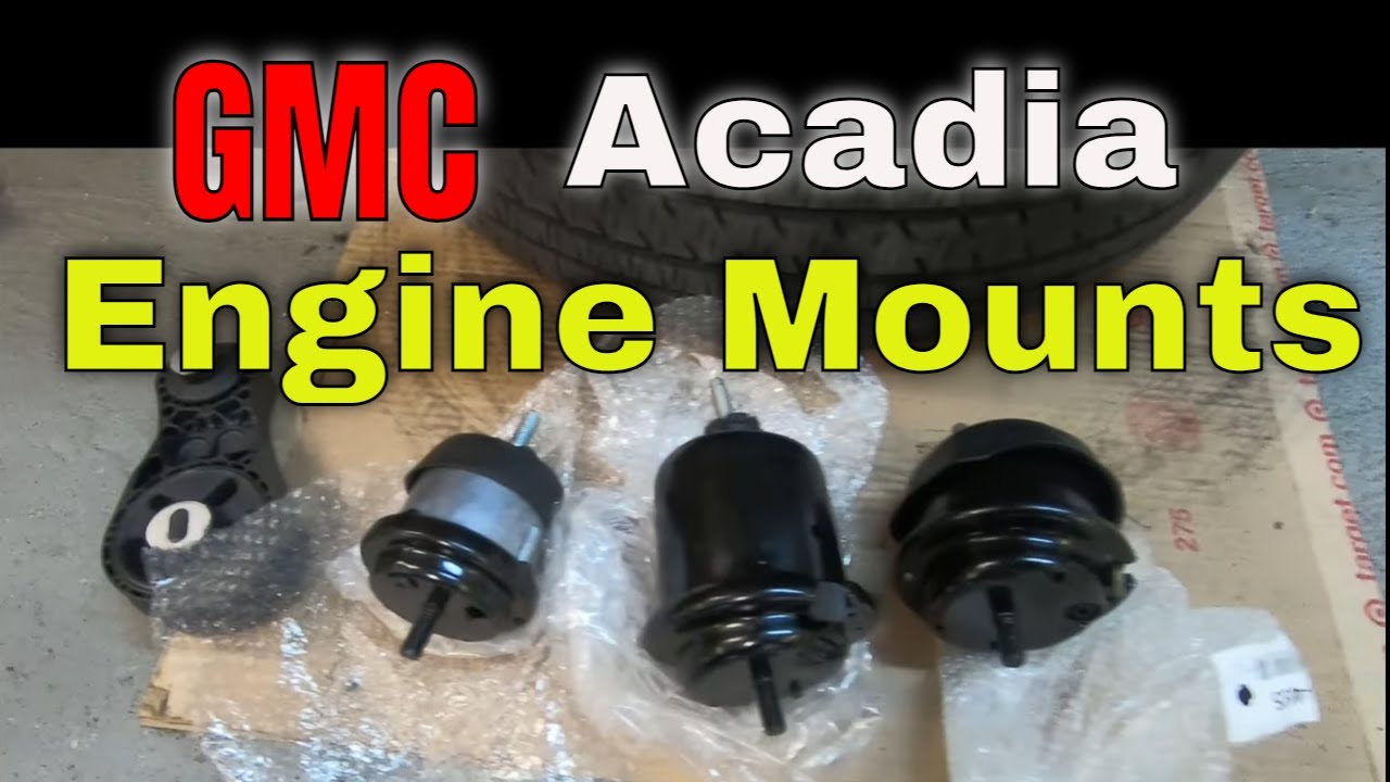 2011 GMC Acadia Denali Engine Mount Replacement