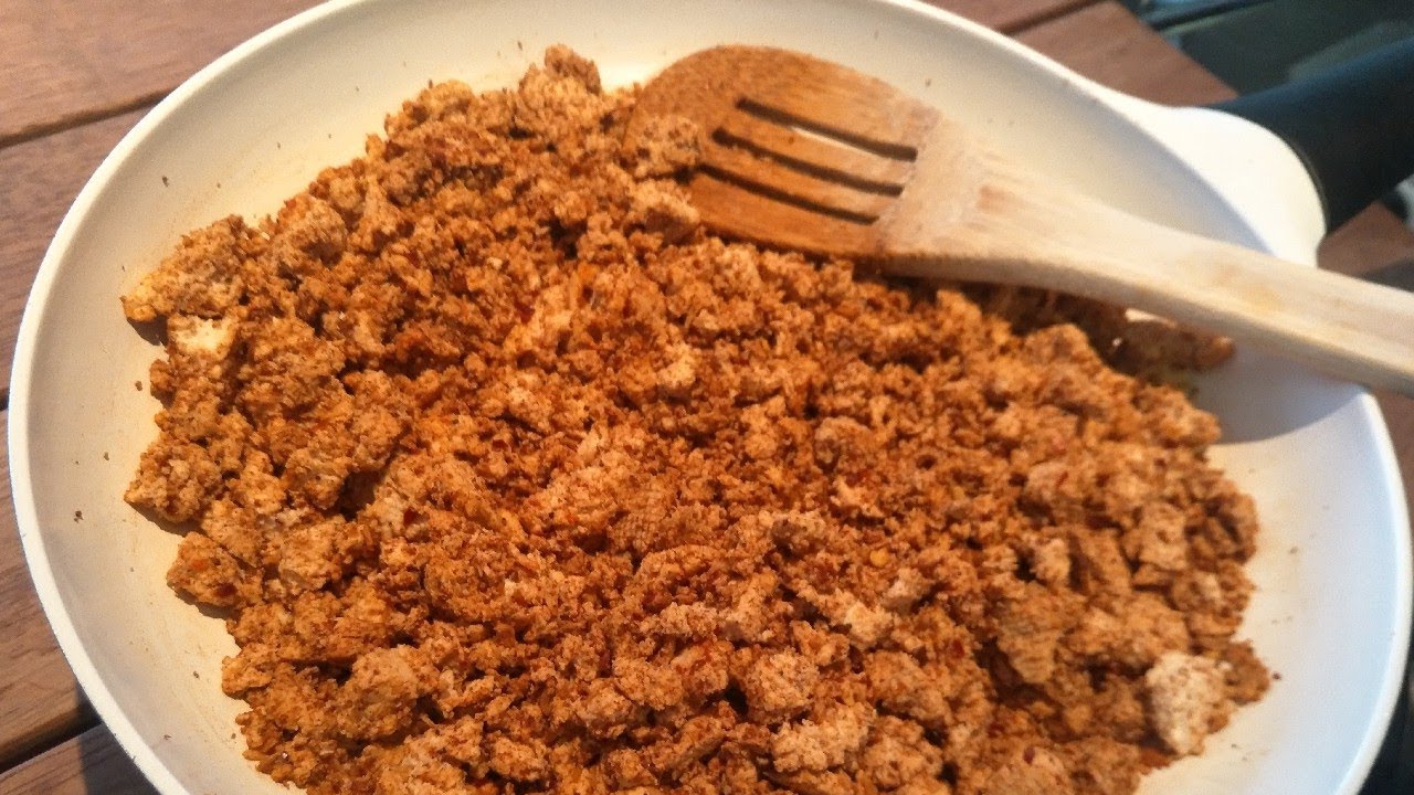Tofu Chorizo - Vegan Ground Meat Substitute