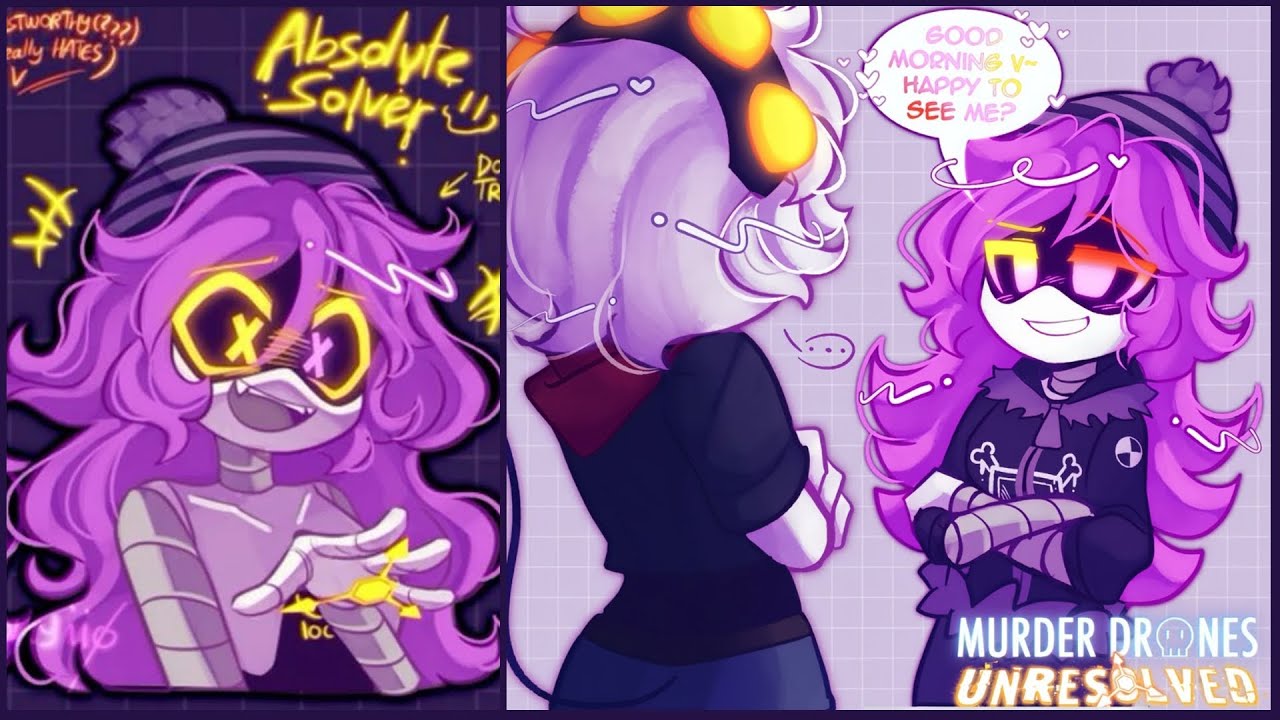 Uzi Gets Possessed by DOLL AND CYN?!! (Murder Drones Comic Dub)
