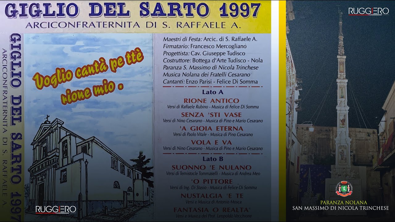 NOLA SARTO 1997 - PARANZA TRINCHESE - AUDIOCASSETTA by Ruggiero Filmmakers