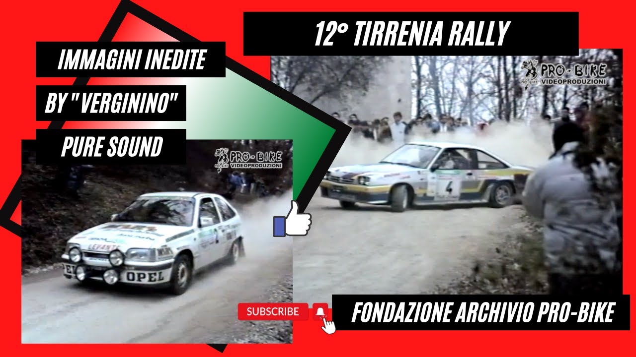 12° Tirrenia Rally 1987 - Coppa Italia Rally