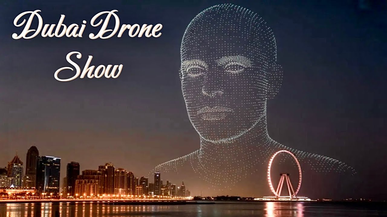 JBR & Bluewaters Drone Show | Dubai Night Sky | 10 Jan 2026
