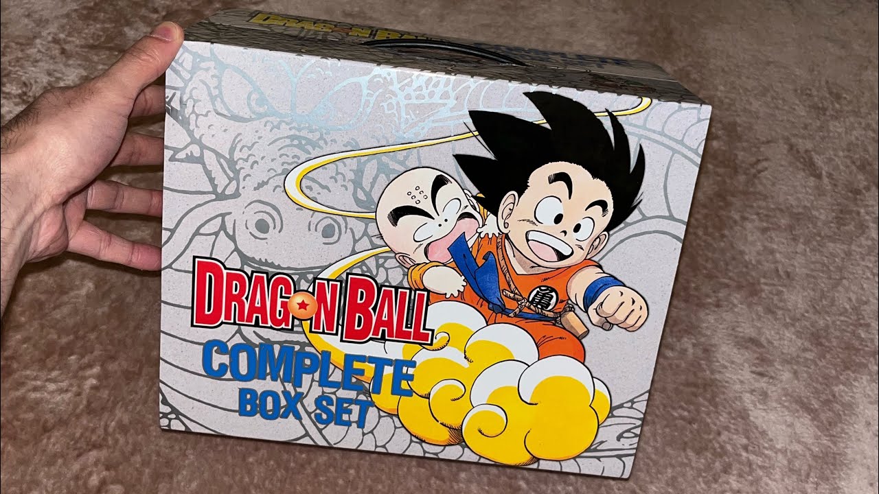 DRAGONBALL COMPLETE MANGA BOXSET UNBOXING! 