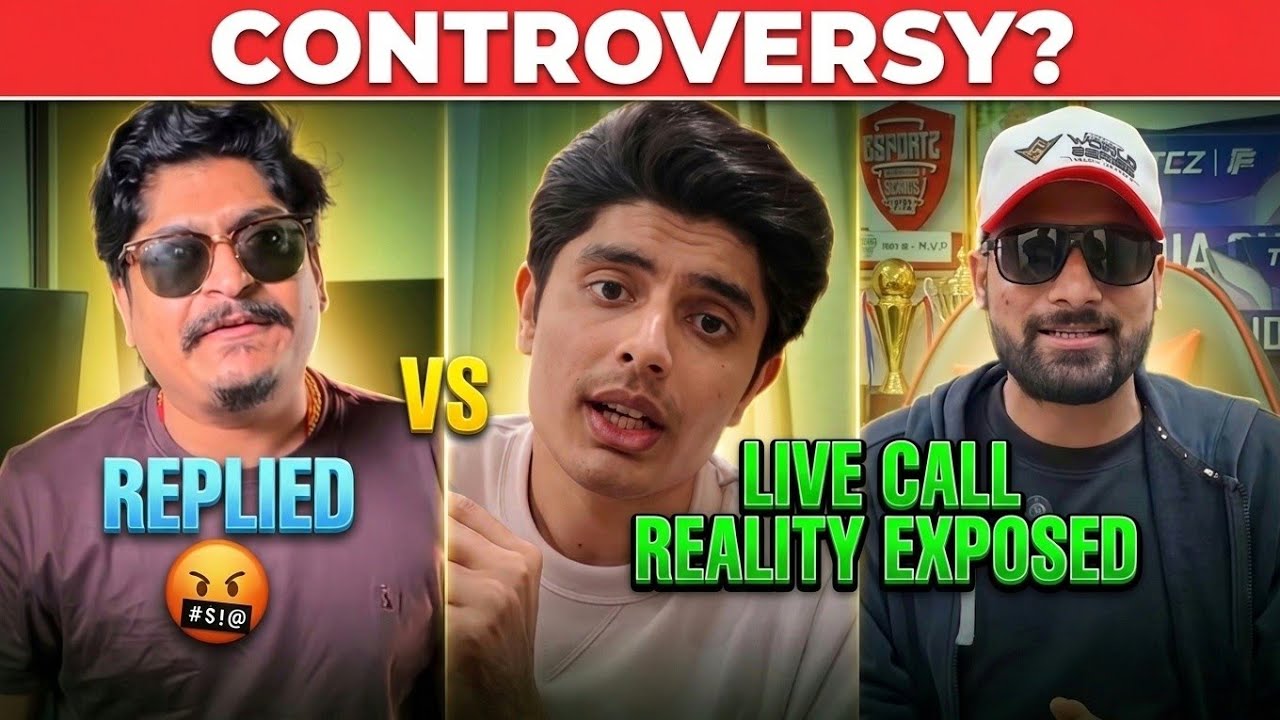 SHOCKING🤬Gyan Gaming Replied To Total Gaming | Ajjubhai Live Call Reality Exposed