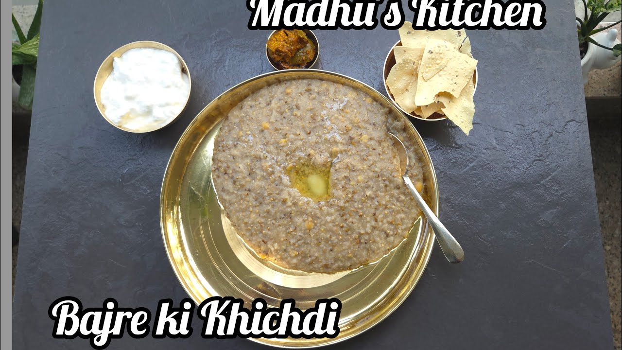 Bajre ki Khichdi | Madhu's Kitchen | बाजरे की खिचड़ी | Pearl Millet recipe | Haryana Winter Special