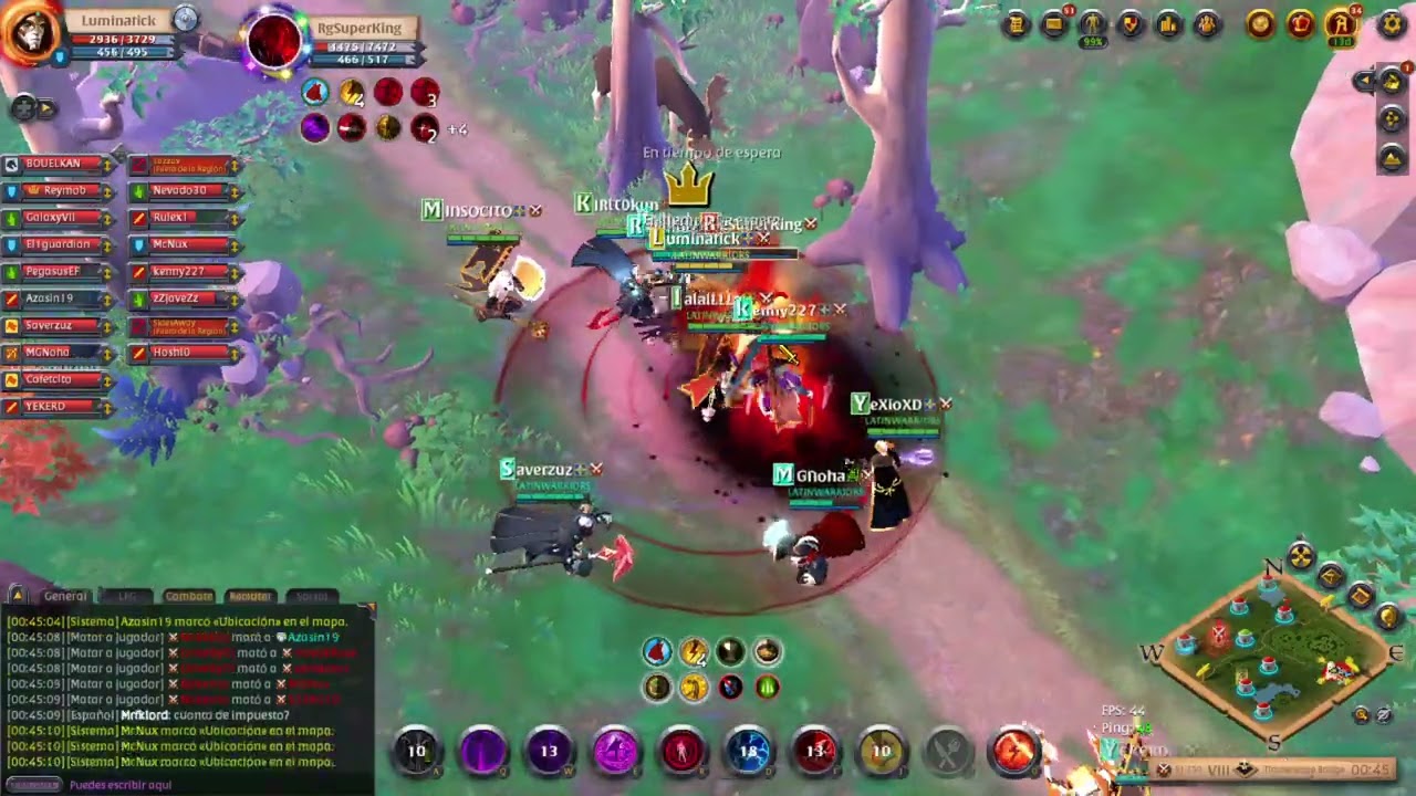 Albion online latinwarrior pelea inesperada