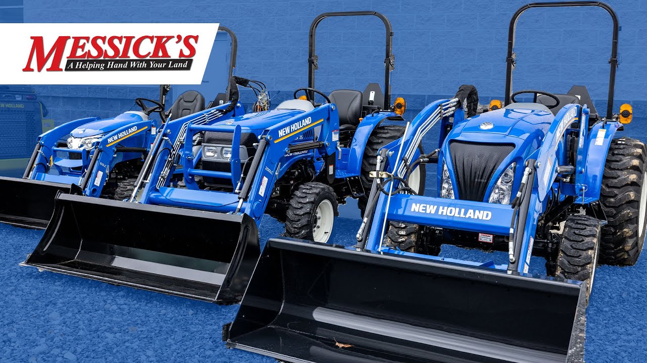 Компактные тракторы New Holland Workmaster