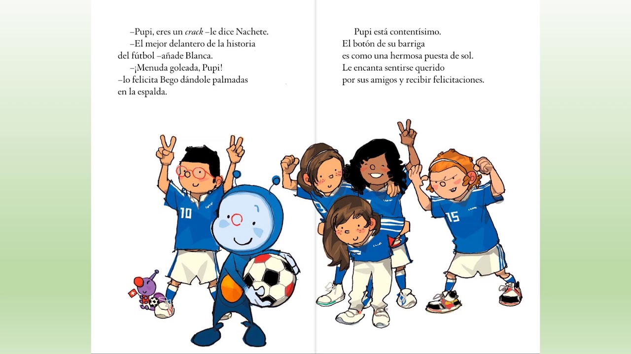 Pupi quiere ser futbolista