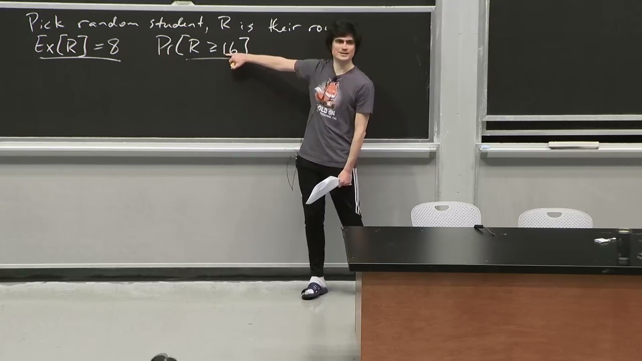 Lecture 24: Large Deviations: Chebyshev and Chernov Bound, Wrap Up