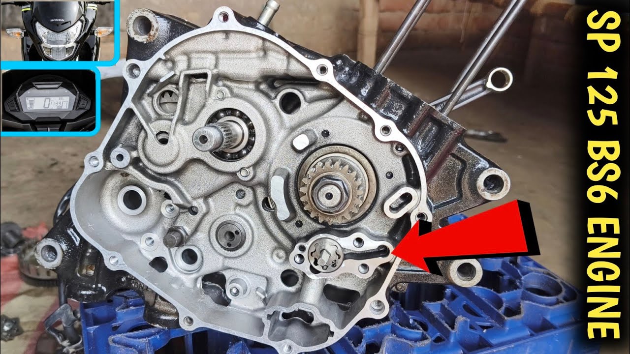 Brand New Honda Sp 125 BS6 | Full Engine Fitting (Part 1)