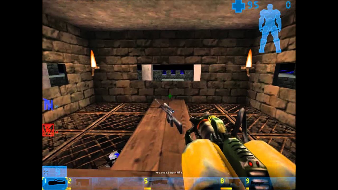 Unreal Tournament 99 beta - Team Deathmatch with bots