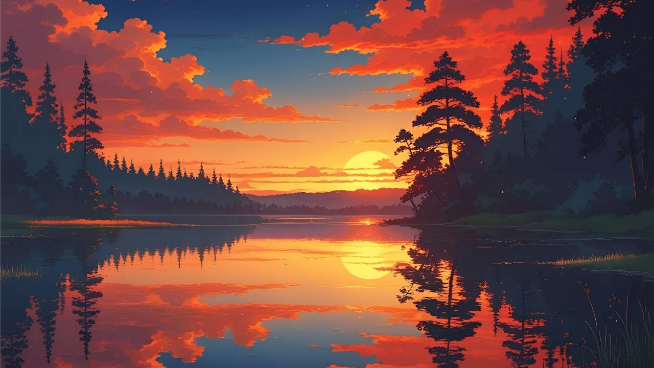 Ember Lake | Warm Synthwave