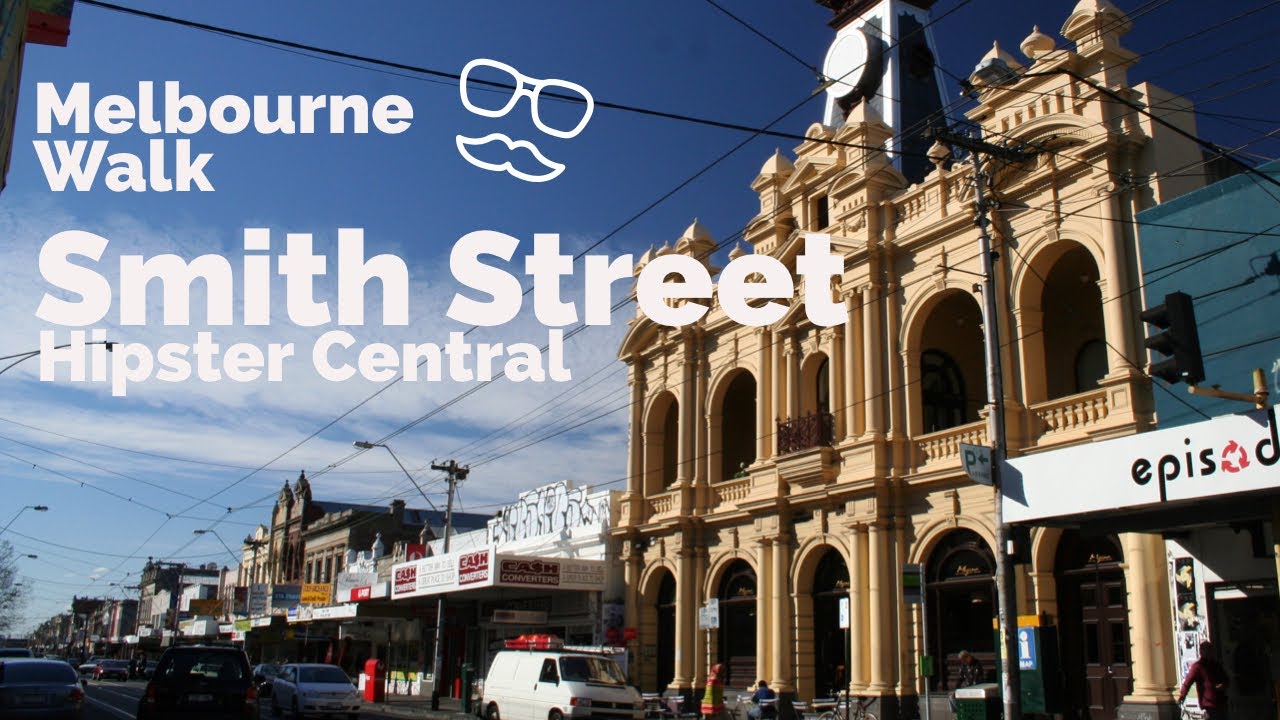 Melbourne Walk🚶&zwj;♀️Smith Street: Hipster Central🐱&zwj;👓【4k】