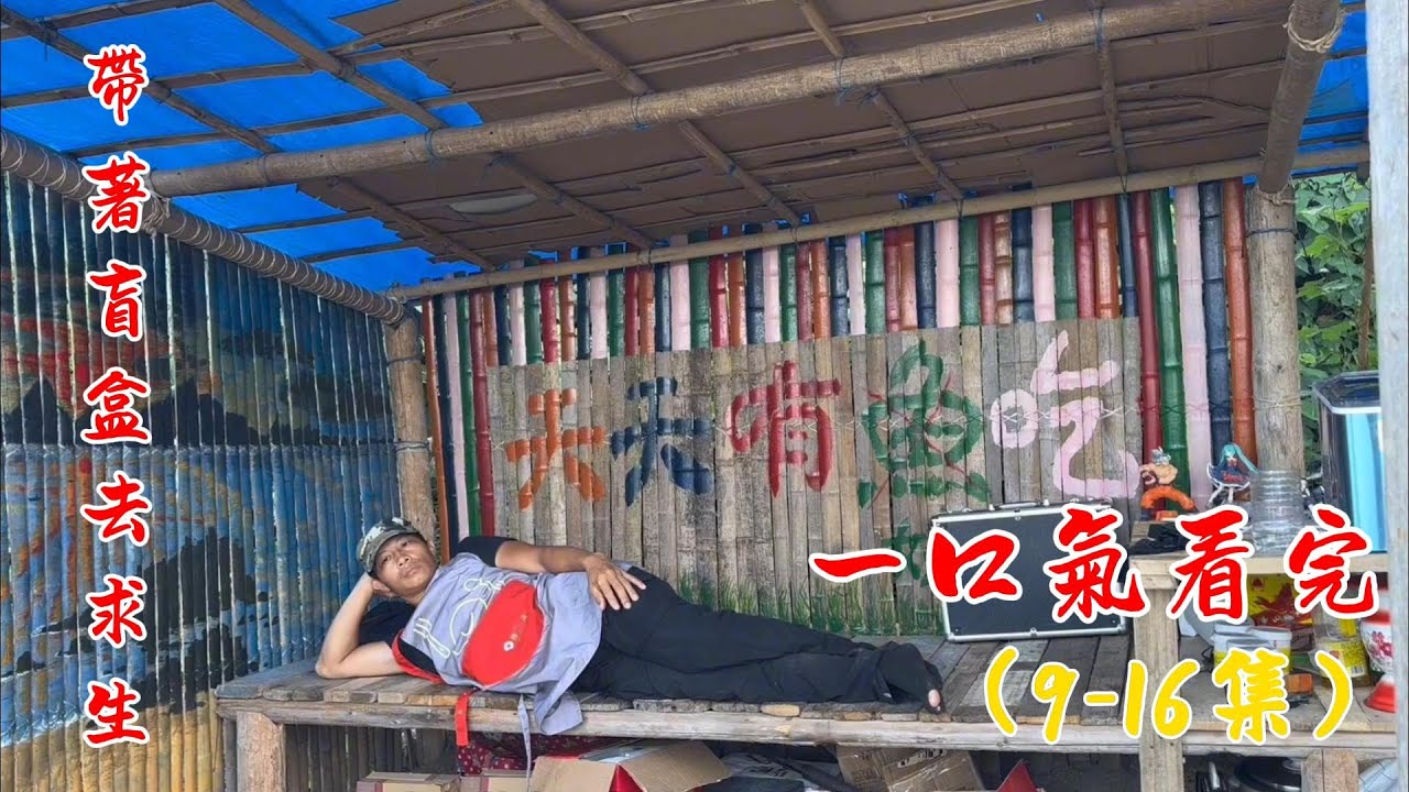 【盲盒求生第五季 | 9-16合集】小夥帶著粉絲寄來的快遞盲盒到孤島生存，本想靠著網友寄來的快遞過上度假生活，怎料拆開的盲盒一個比一個離譜