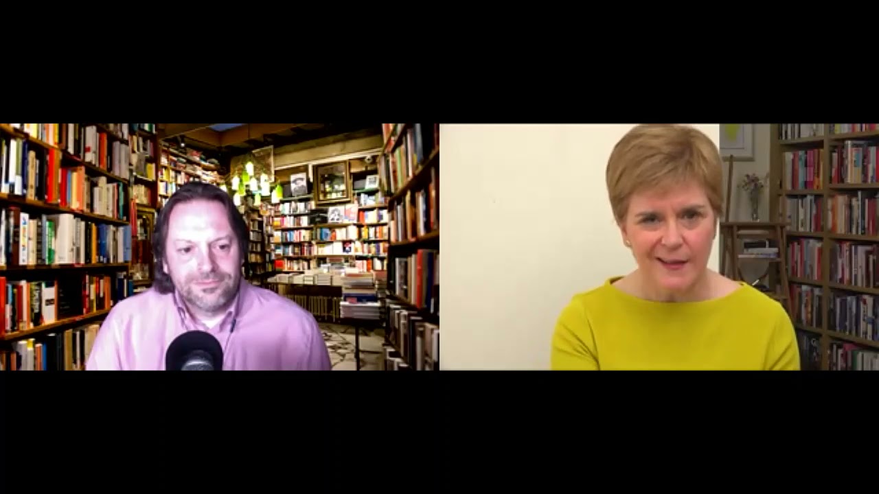 First Minister Nicola Sturgeon in conversation with Chris Deerin