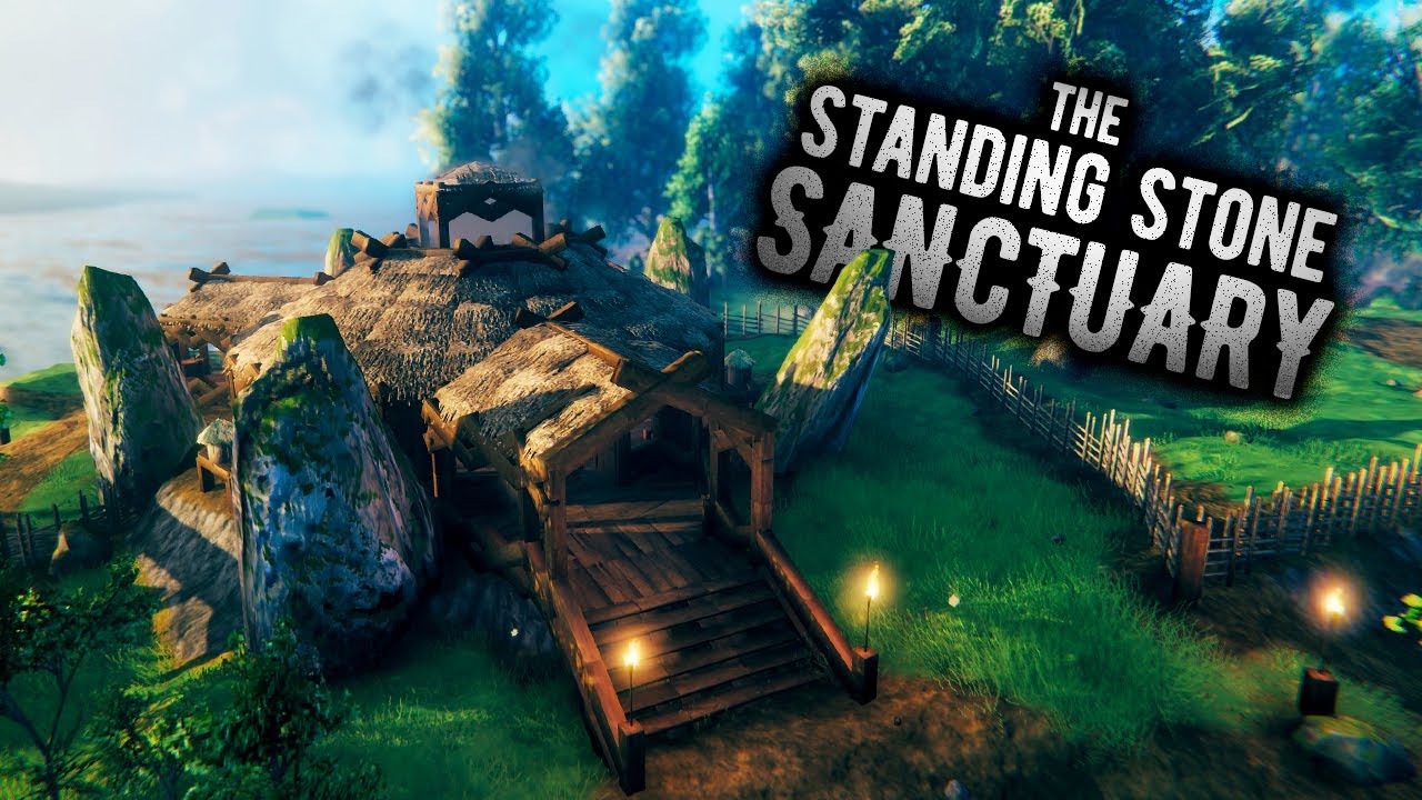 Valheim : The Buildthrough : Ep9 Standing Stones Round Meadows build