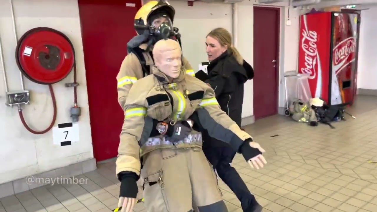 Norwegian physical firefighter test - Fredrikstadtesten.