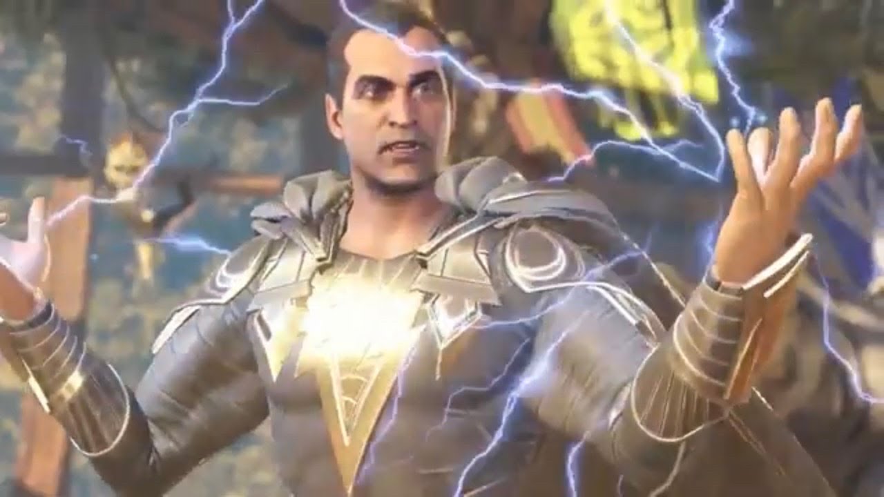 Injustice 2 Black Adam Introduction Dialogues