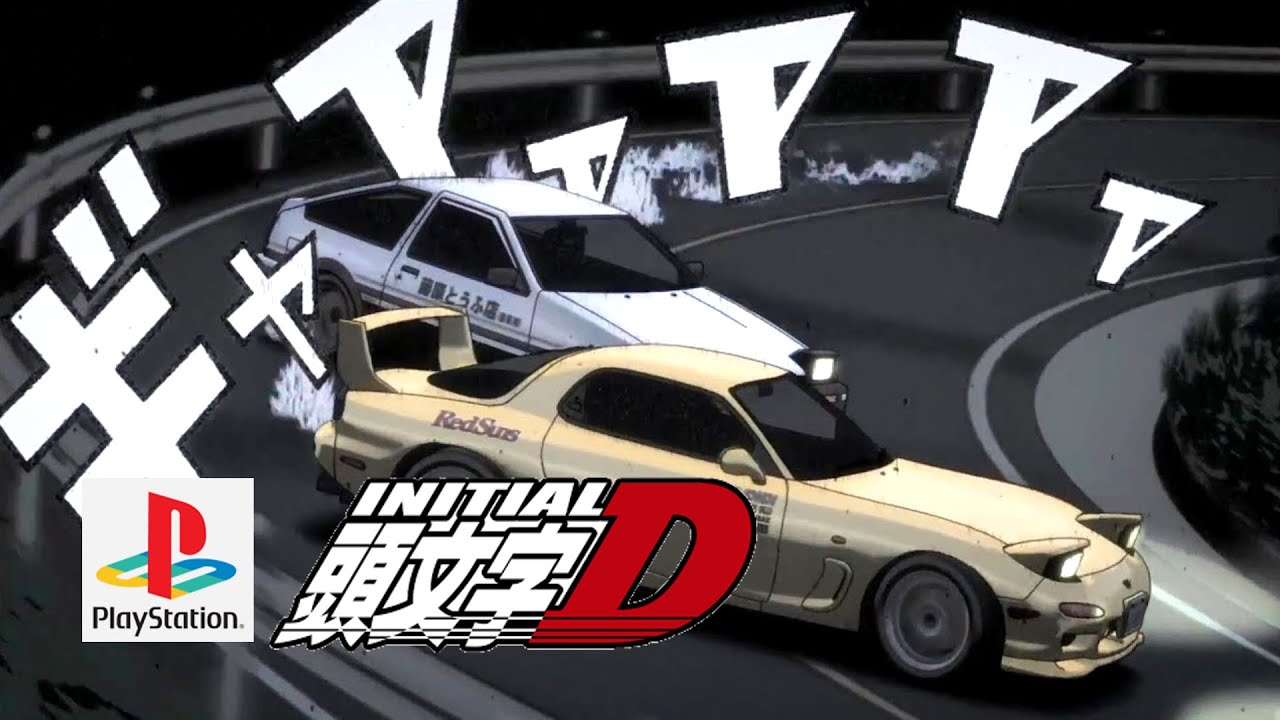 Takumi Fujiwara vs Keisuke Takahashi | Initial D (1999) Story Mode | PS1 Gameplay (2024)