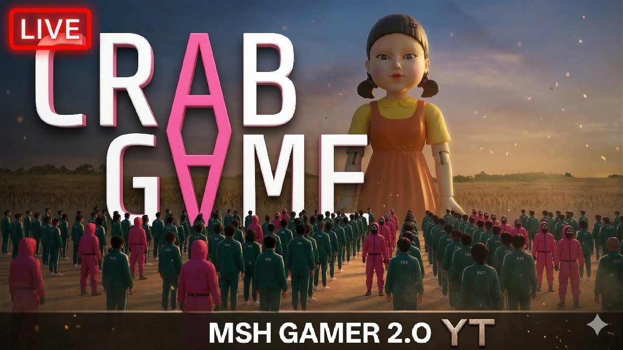 Crab Game Fun Live With @GamingWorldGWYT @LeisurePlayGaming_LPG Gameplay தமிழில் #crabgamelive 