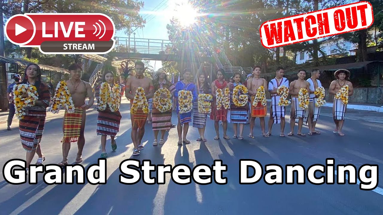 Baguio City Panagbenga Festival 2024 Grand Street Dancing