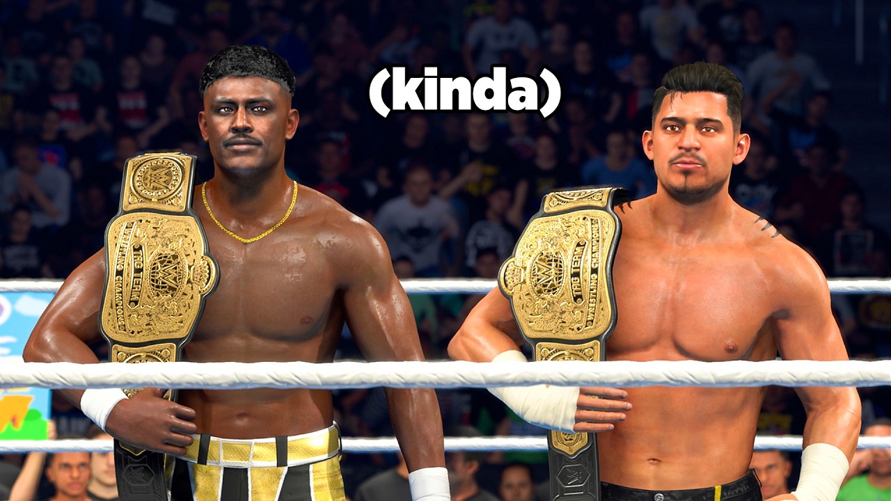 WWE 2K26 MyRISE - We (Kind Of) Won The Tag Titles!