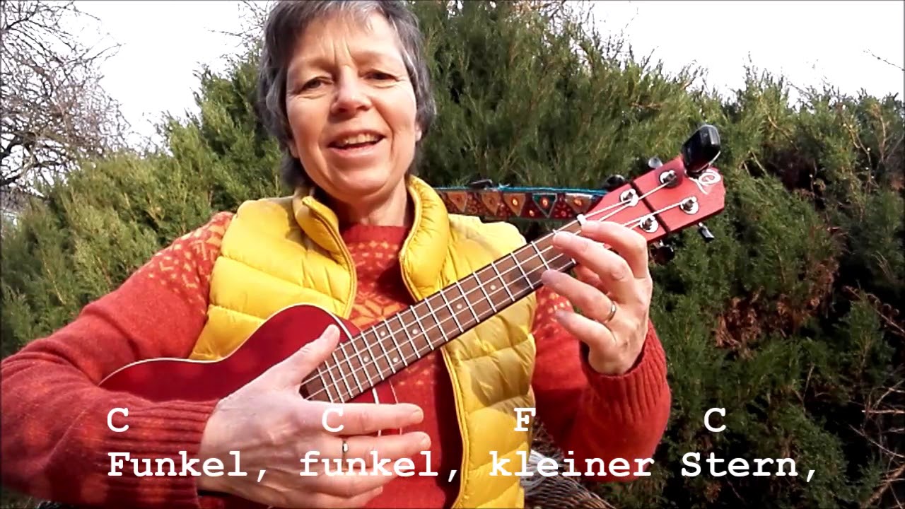 Funkel, funkel, kleiner Stern - Ukulele Akkorde