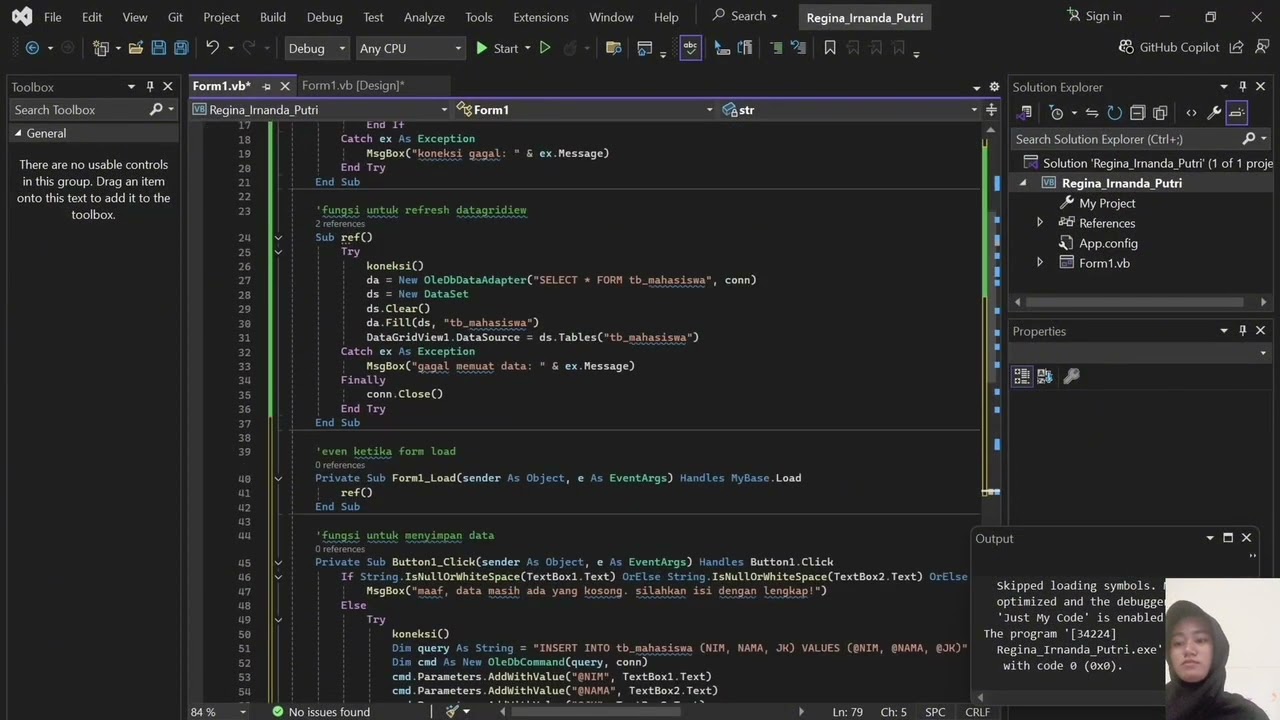 “Aplikasi Akademik Sederhana Menggunakan VB.NET dan Microsoft Access | Tugas Pengganti UAS”