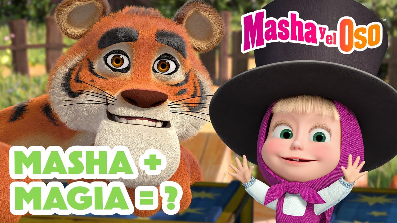 Masha y el Oso 🐻🎩 Masha + Magia = ? 🔮✨Trucos engañosos 🎬 ¡Próximo 24 de enero!