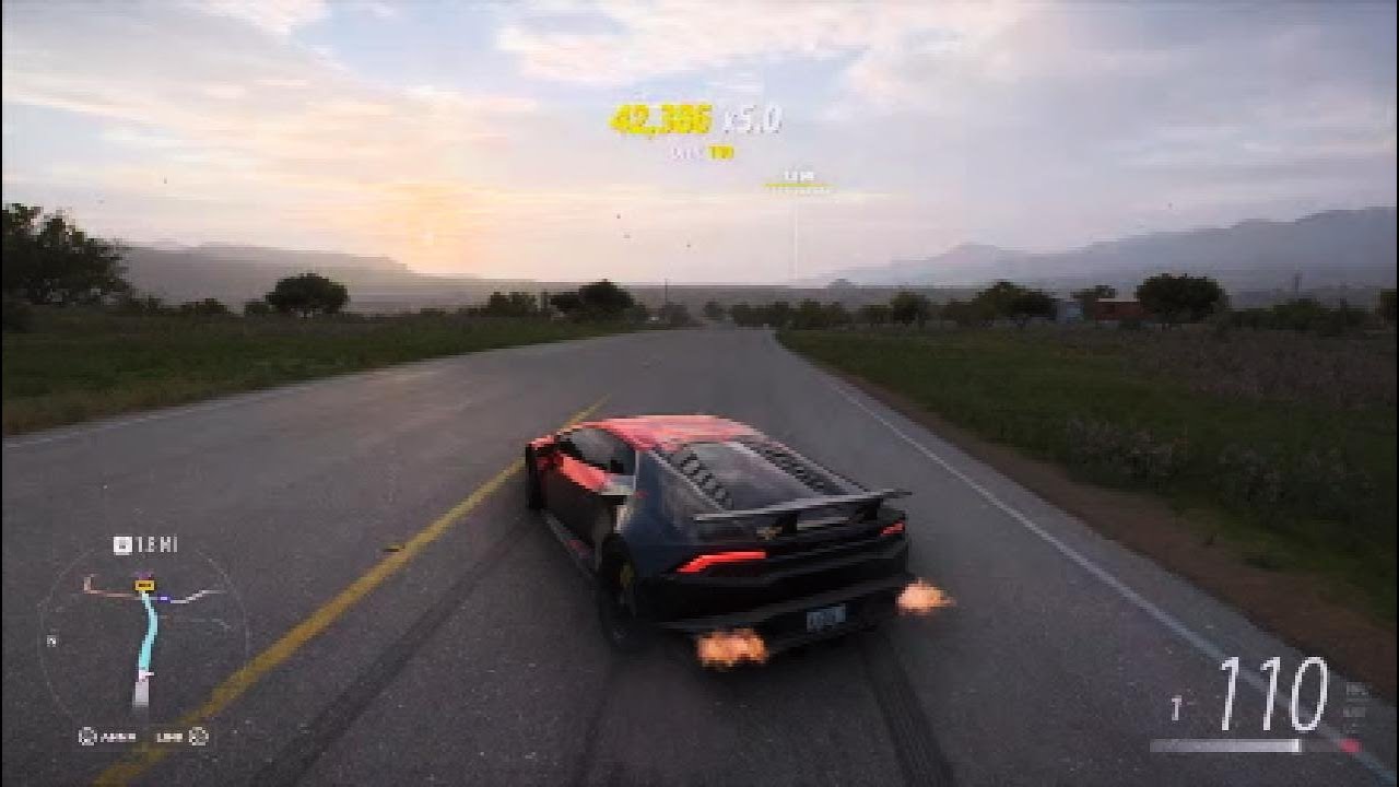 [Forza Horizon 5]:Drifting In A Lamborghini Huracan