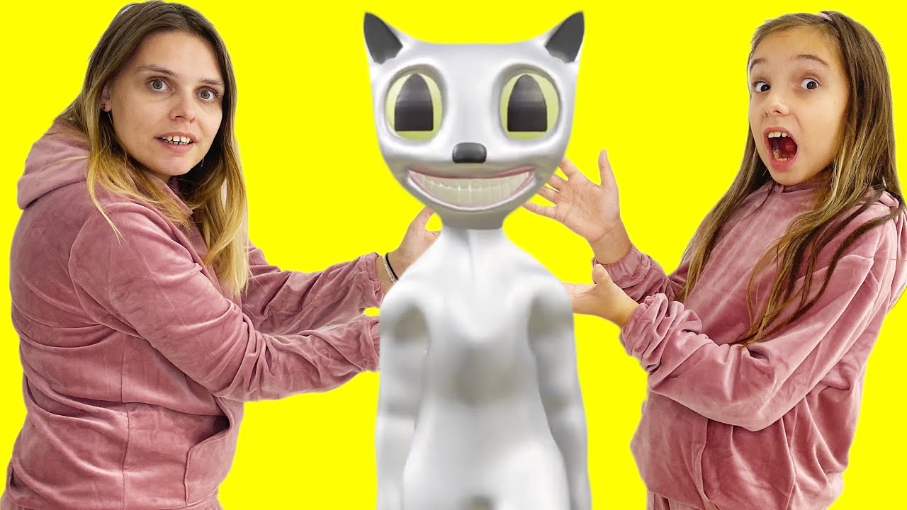 CARTOON CAT ne Face TEMELE și TREABA în Casă