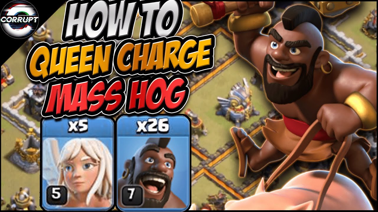 Master TH11 Queen Charge Hog | TH11 Hogs Breakdown Guide | Clash of Clans